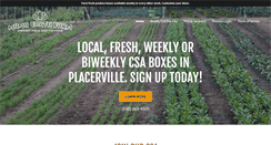Desktop Screenshot of mamaearthfarm.com